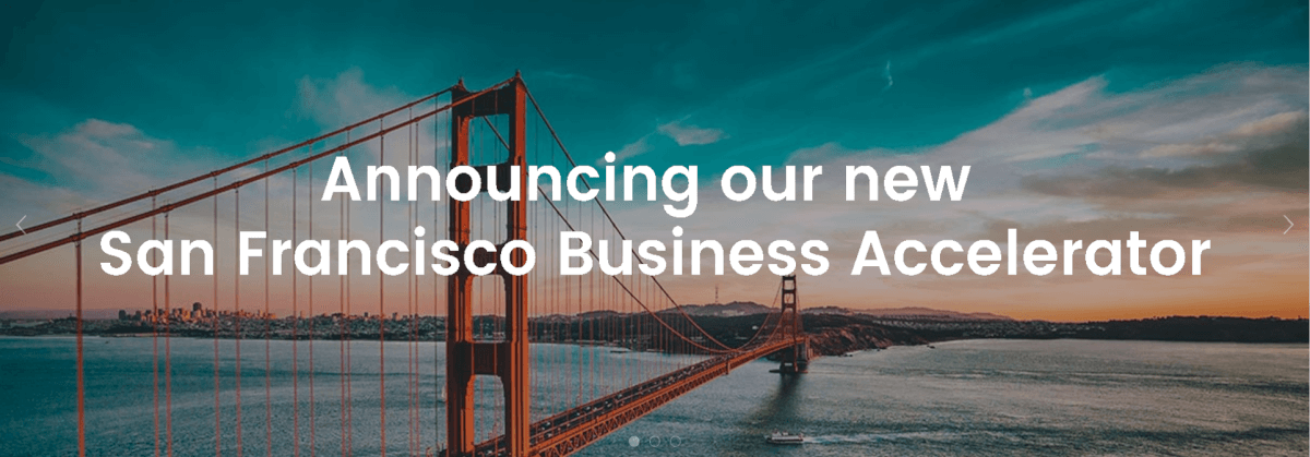 Announcing Our San Francisco Business Accelerator
